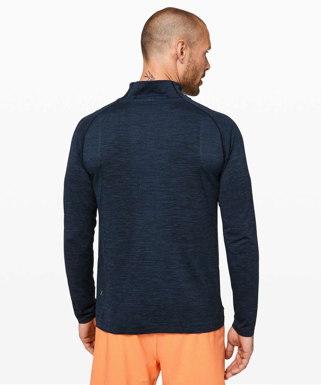 Lululemon Soft Knit Overshirt - Heathered True Navy - lulu fanatics