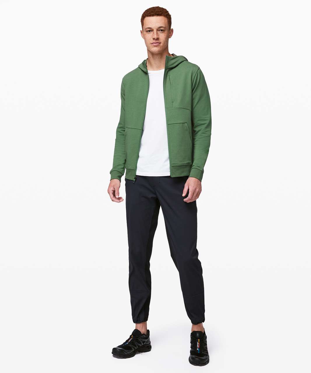 Lululemon City Sweat Zip Hoodie - Green Haze