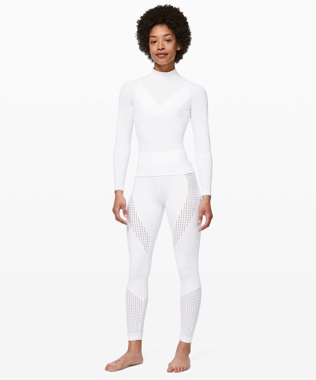 Lululemon Paddle Times Tights *28" - White