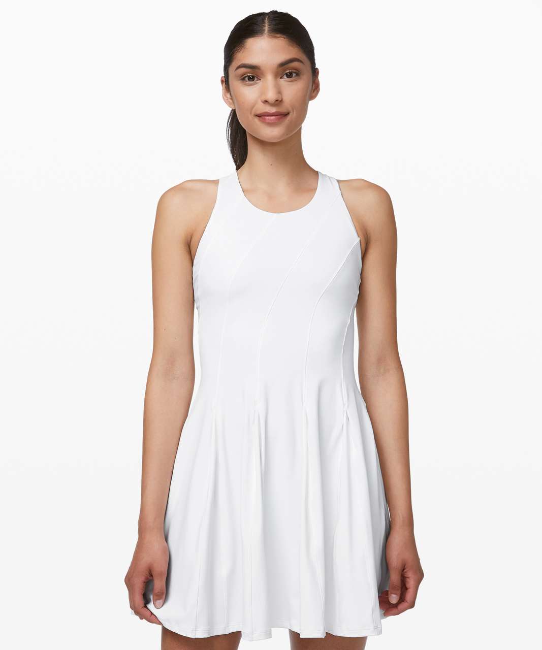 white lulu dress