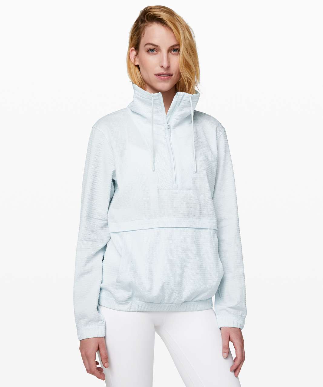 Lululemon Pack Light Pullover *Packable - Almost Blue - lulu fanatics