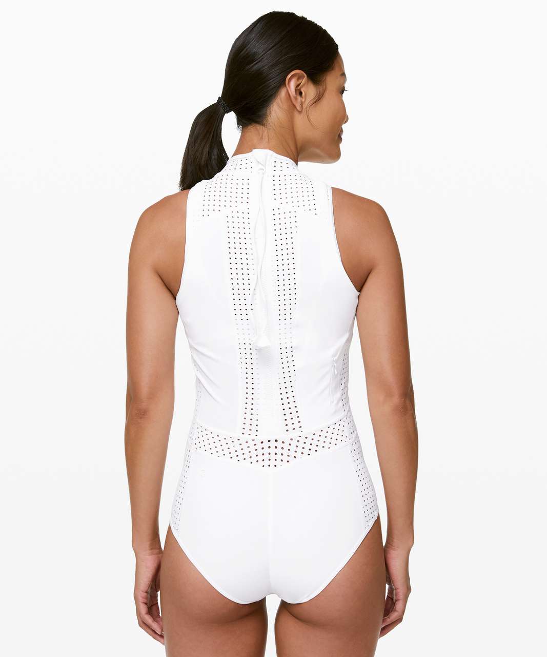 Lululemon Wild Abandon One Piece - White - lulu fanatics