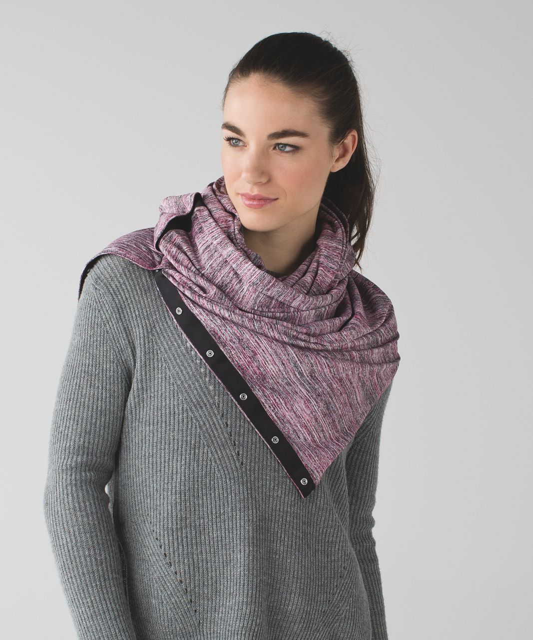 Lululemon Vinyasa Scarf - Space Dye Camo Berry Rumble Multi