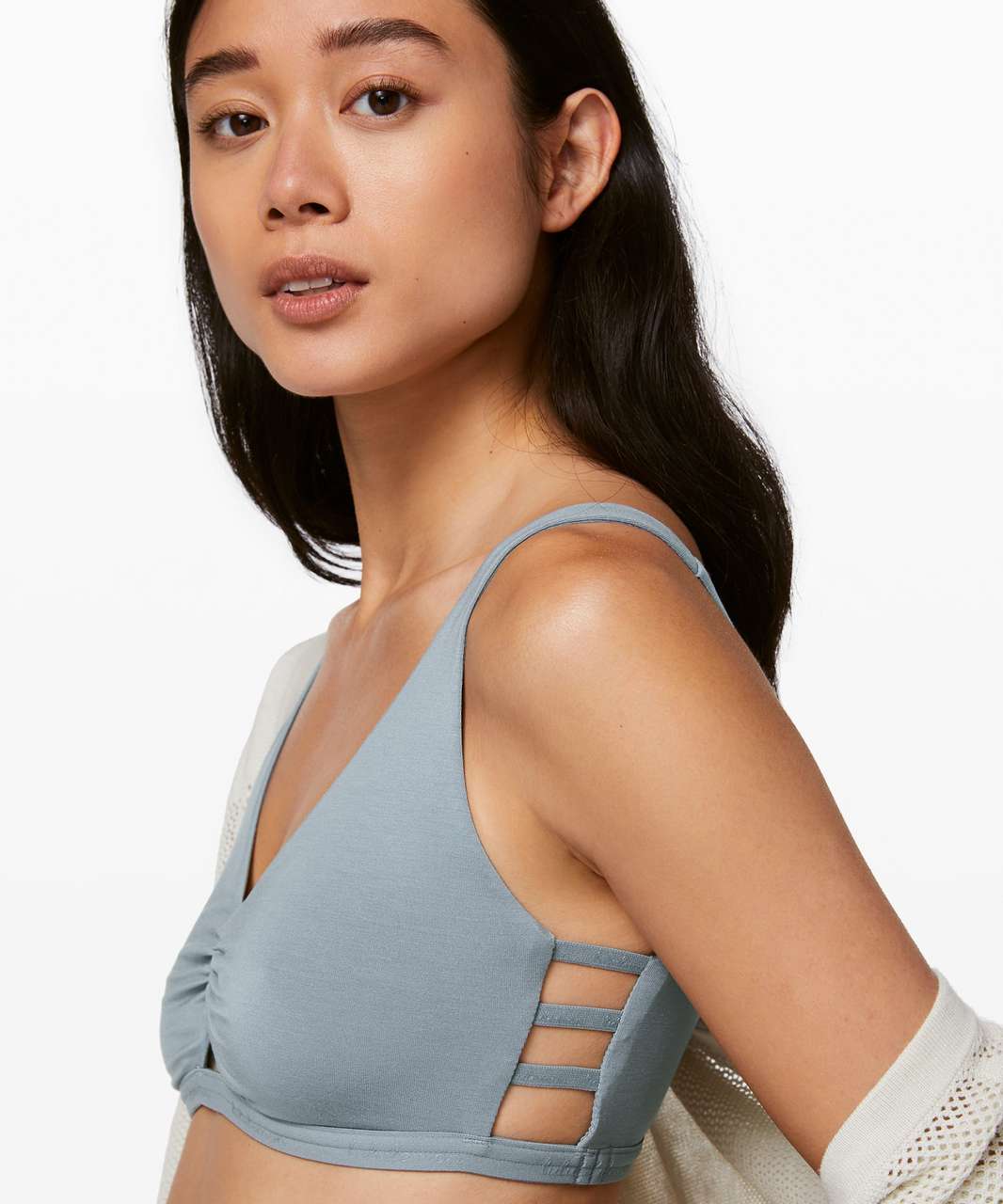 Lululemon Simply Gathered Bralette - Chambray