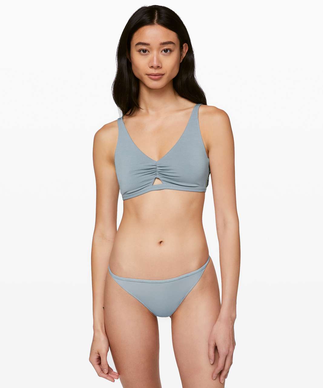 Lululemon Simply There Triangle Bralette - Chambray - lulu fanatics