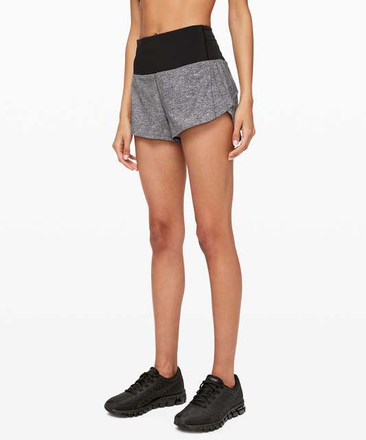 Lululemon Speed Up Low-Rise Lined Shorts in gray