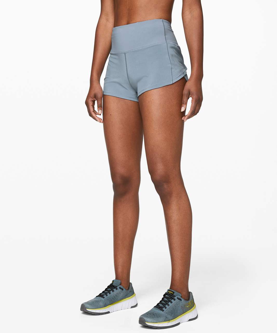 Lululemon Speed Up High-Rise Lined Short 2.5 - Teal Lagoon - lulu fanatics