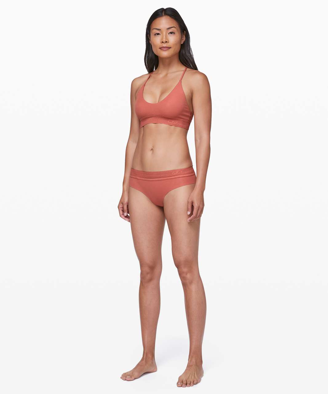 Lululemon Ever Essentials Bralette - Rustic Coral