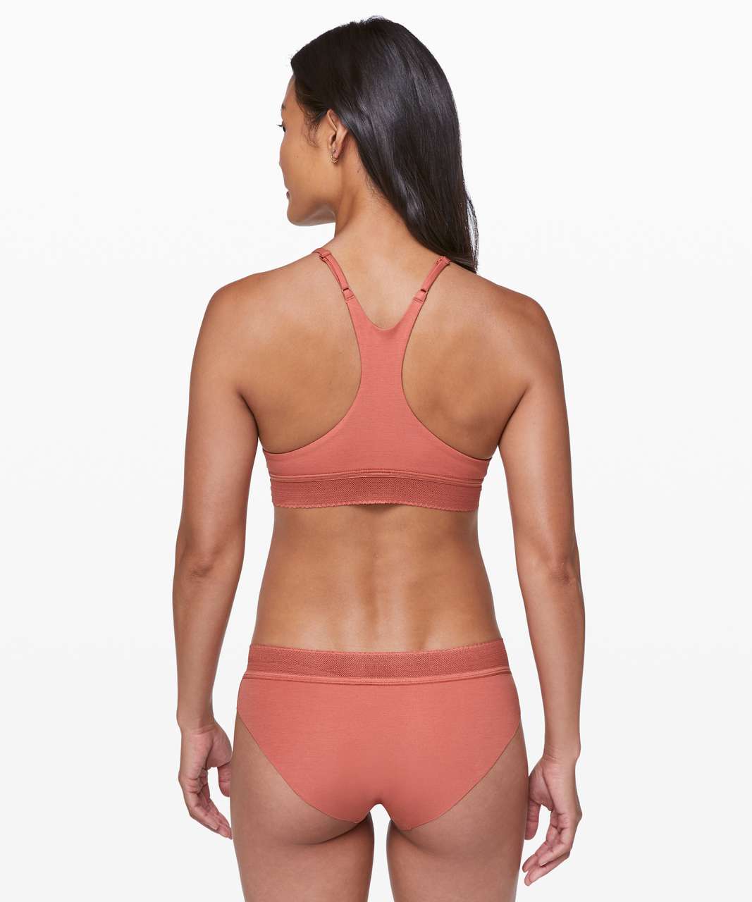 Lululemon Ever Essentials Bralette - Rustic Coral - lulu fanatics