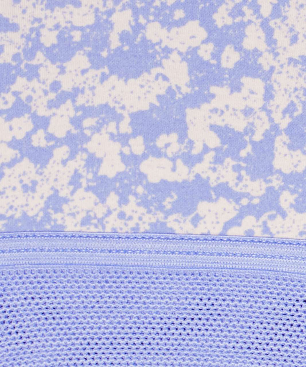 Lululemon Ever Essentials Bralette - Bloom Spray Light Chrome Hydrangea Blue / Hydrangea Blue