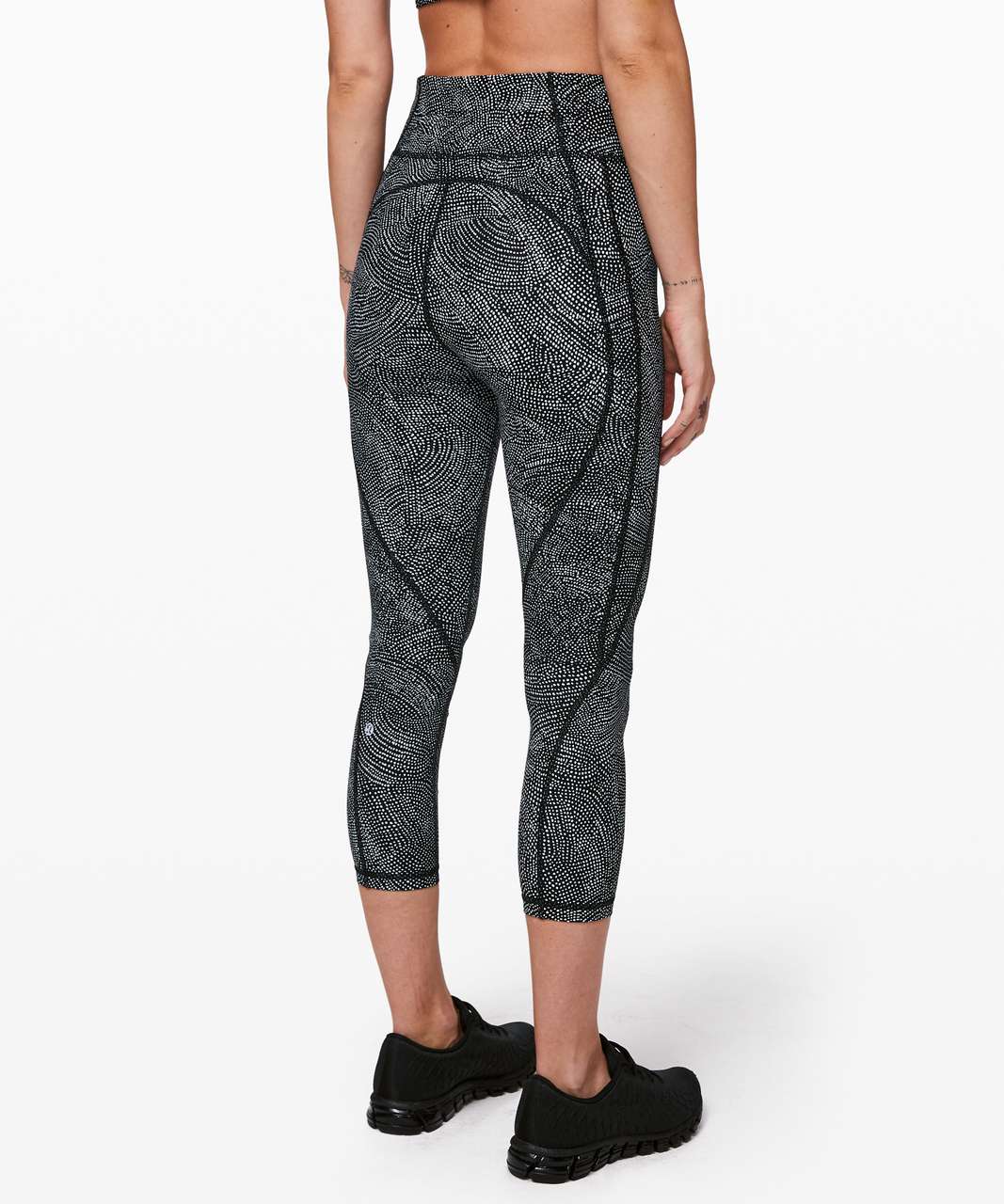 Lululemon Tight Stuff Tight II Chakra Print Alpine White Black Size 6 - $71  - From Shop