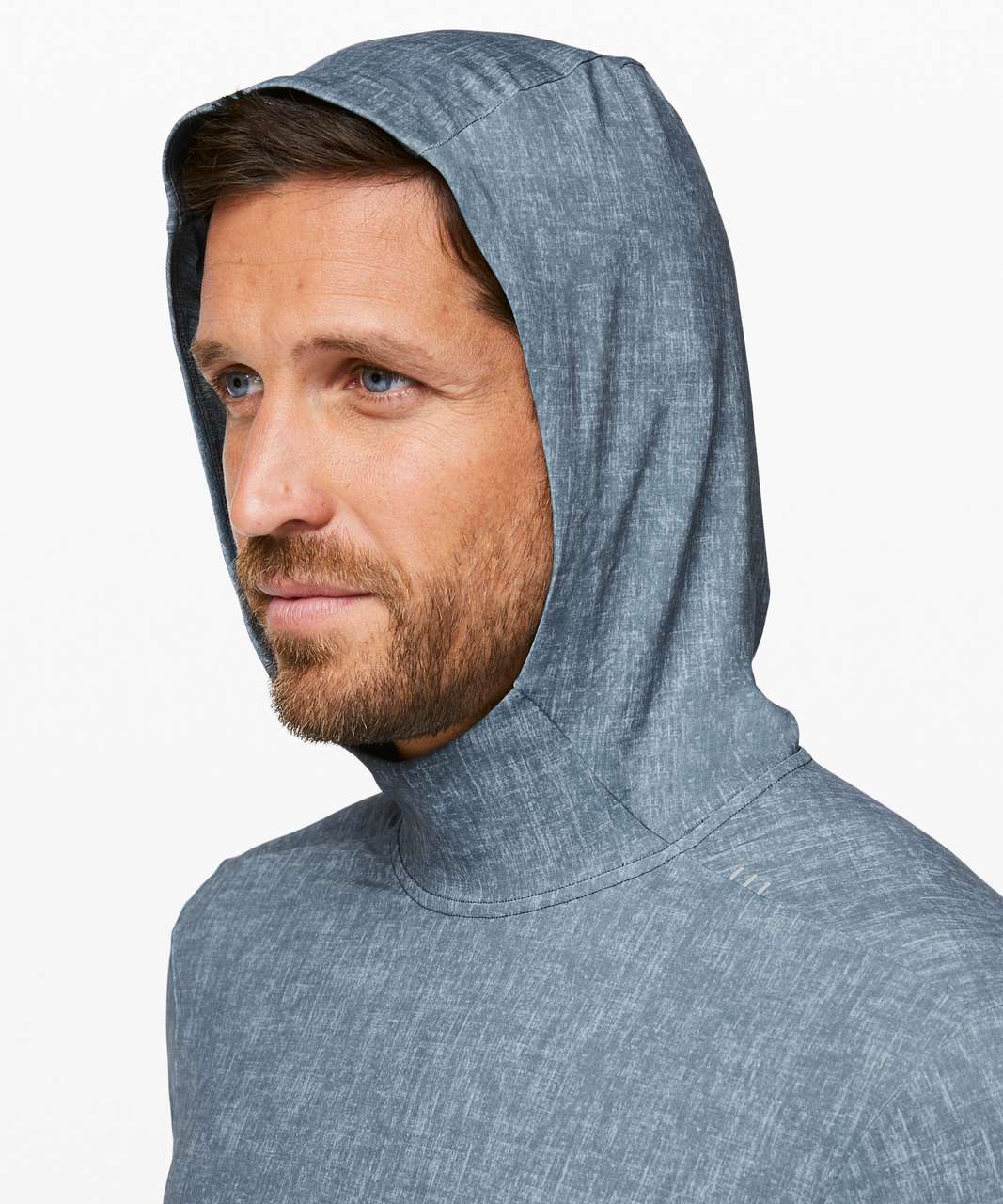 Lululemon Soft Jersey Pullover Hoodie - Heathered Sheer Blue