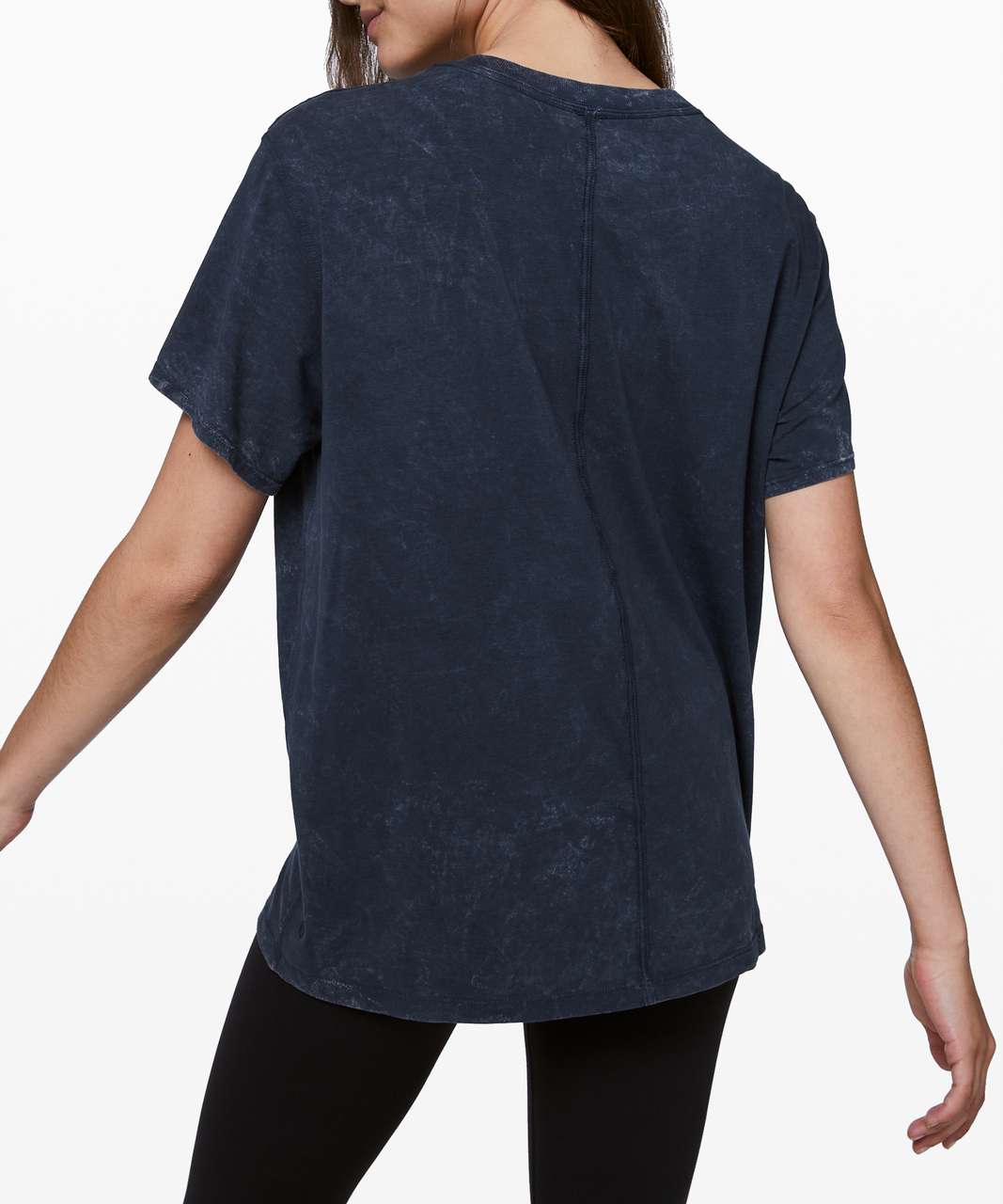 Lululemon All Yours Boyfriend Tee *Cloud Wash - True Navy (First Release)