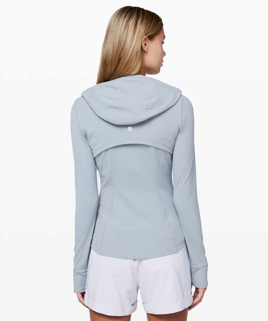 Marketplace find! Grey Sage Nulu Hooded Define Jacket (2) $55! Paired with  my Graphite Grey Align Shorts 6” (2) 😍 : r/lululemon