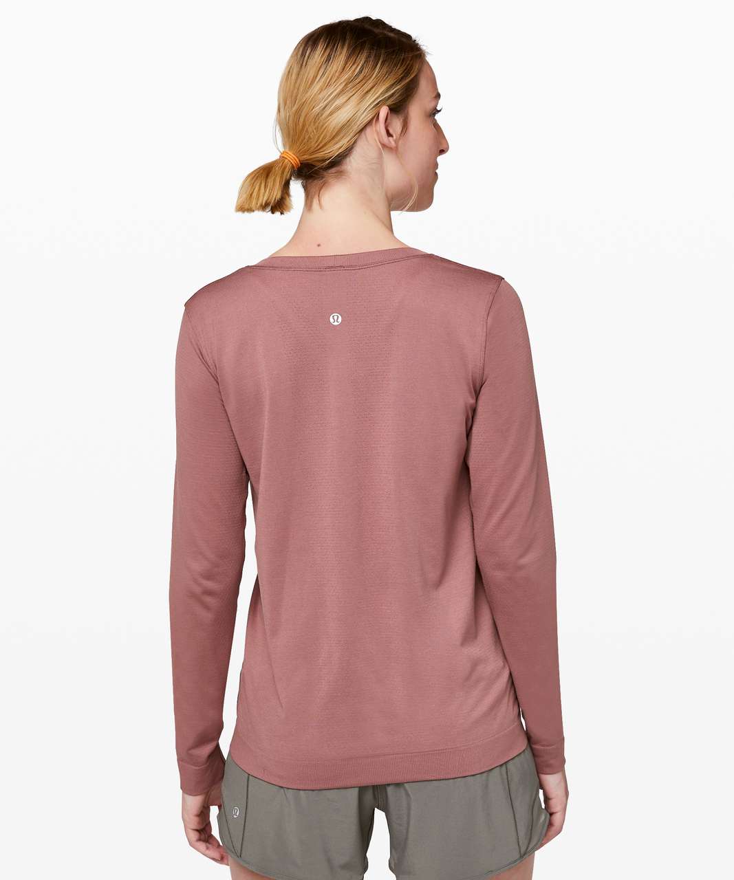 Lululemon Swiftly Tech Long Sleeve (Breeze) *Relaxed Fit - Red Dust / Red Dust