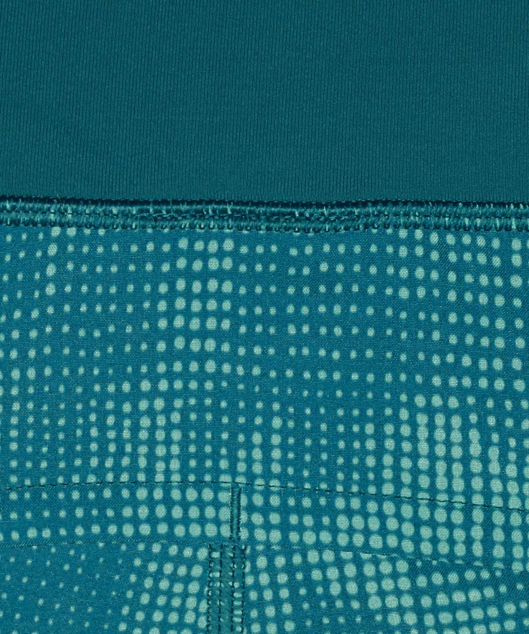 Lululemon Speed Up Short Long *4" Updated Fit - Illusion Tidal Teal Bermuda Teal / Bermuda Teal