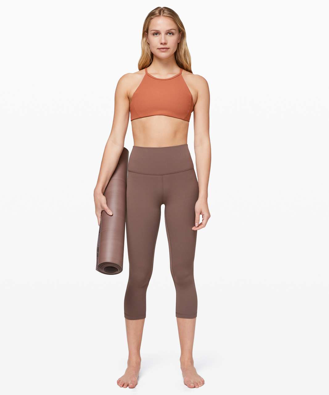 Lululemon Inner Glow Bra - Canyon Rock