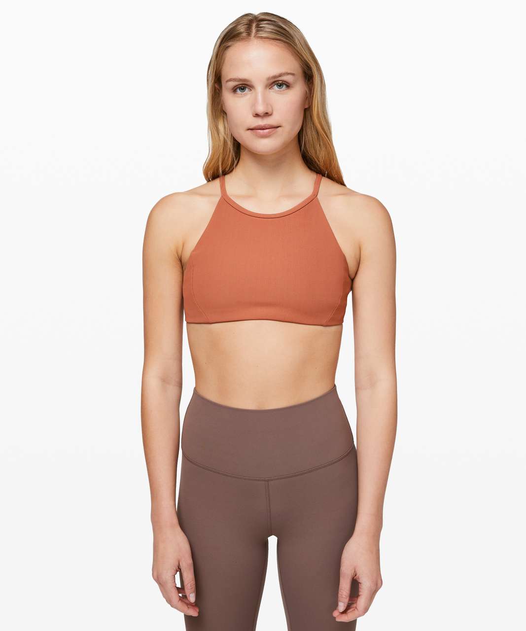 Lululemon Inner Glow Bra - Canyon Rock