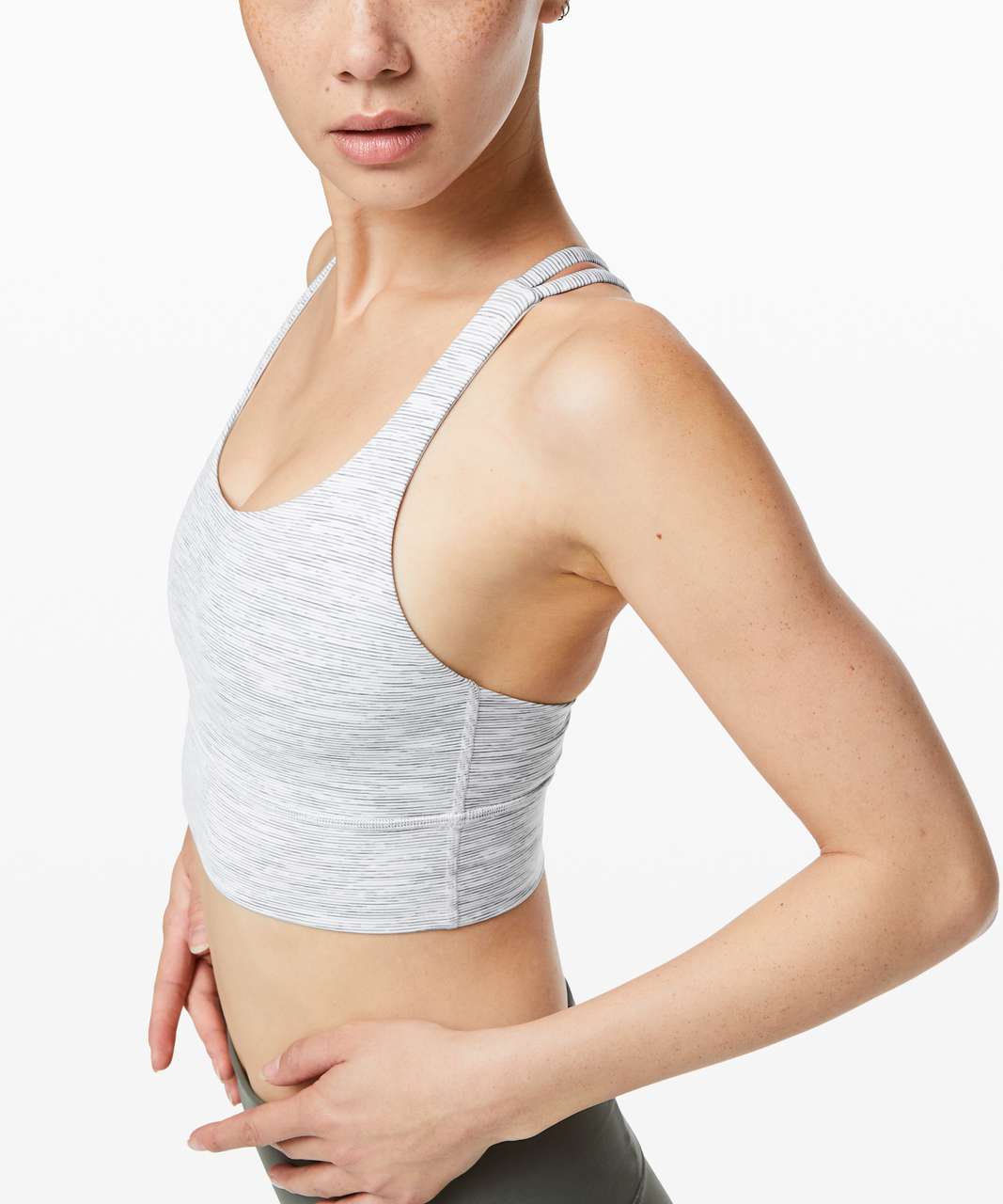 Lululemon Energy Bra *Long Line - Wee Are From Space Nimbus