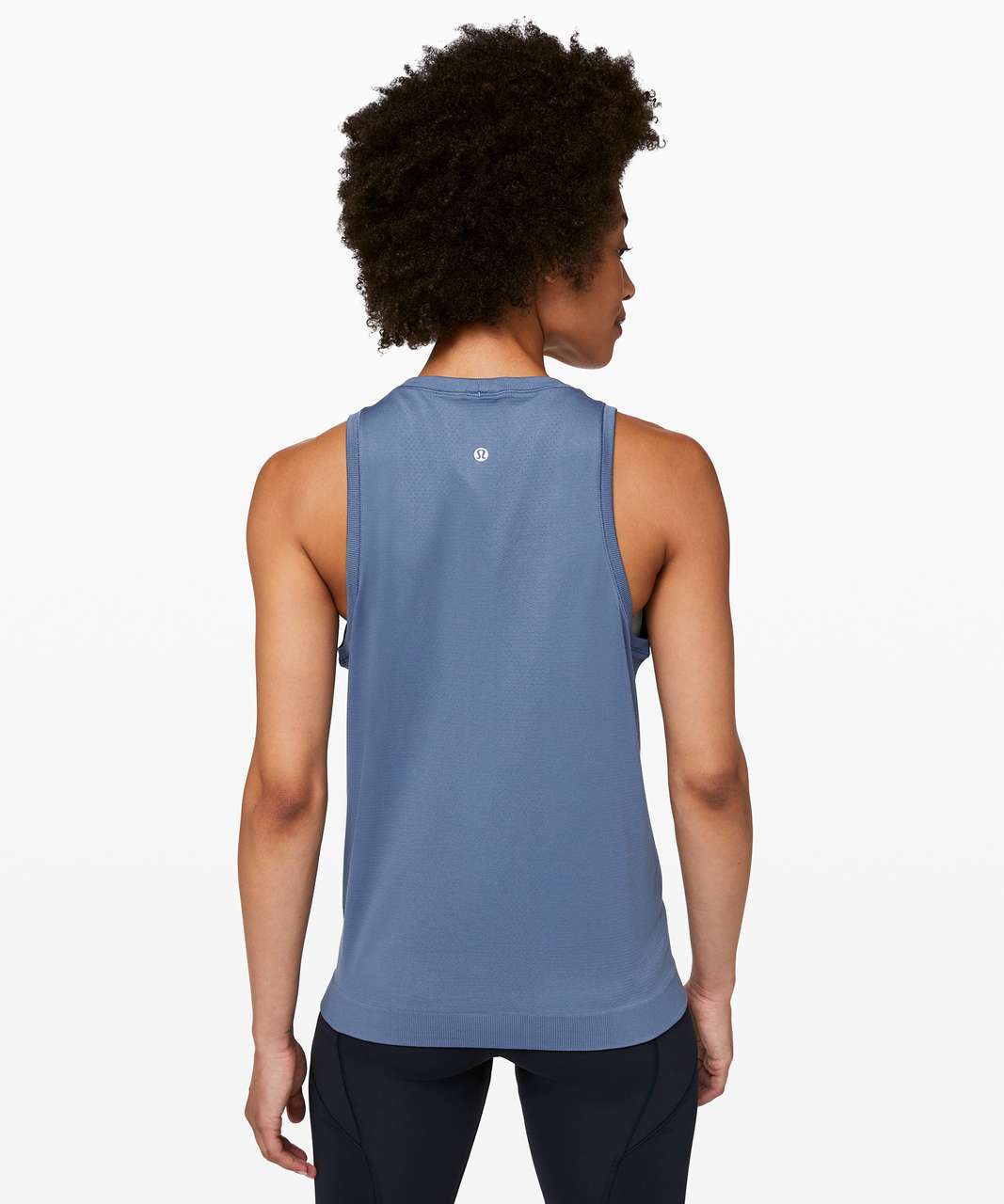 Lululemon Swiftly Breeze Tank *Relaxed Fit - Oasis Blue / Oasis Blue