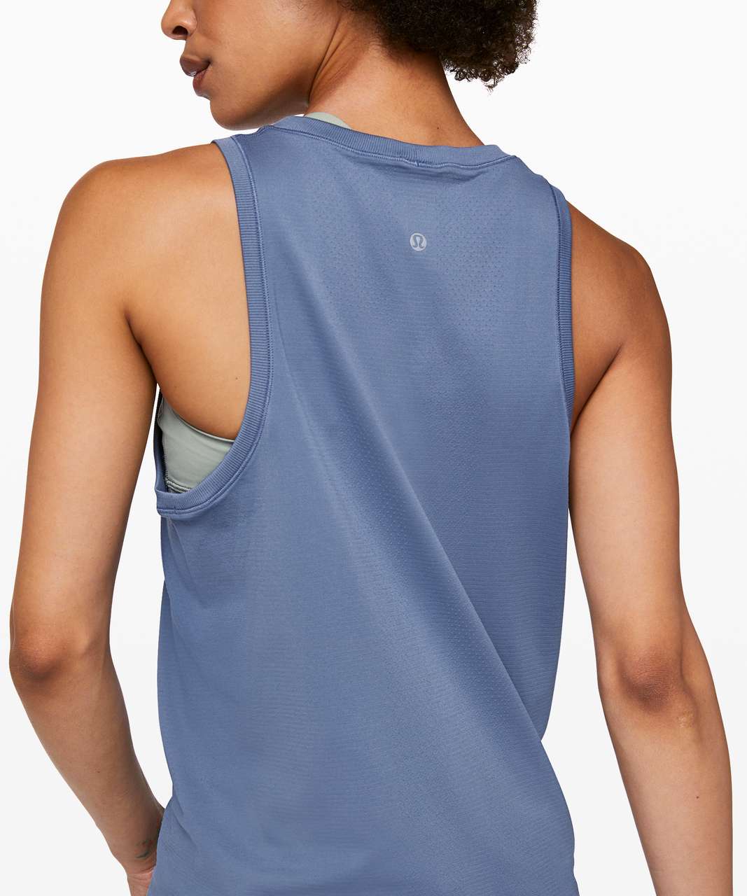 Lululemon Swiftly Breeze Tank *Relaxed Fit - Oasis Blue / Oasis Blue