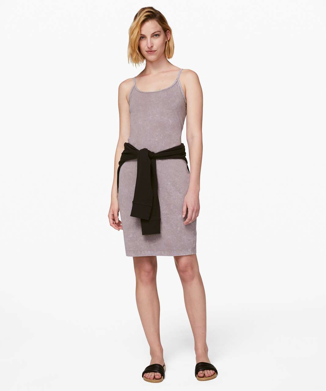 Lululemon Inner Glow Dress - Black - lulu fanatics