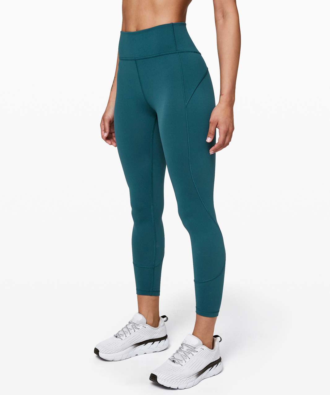 Lululemon In Movement Tight 25 *Everlux - Bermuda Teal - lulu fanatics