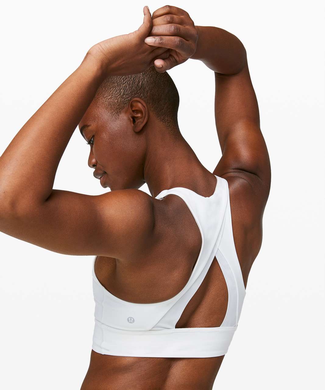 Lululemon All Sport Bra - White - lulu fanatics