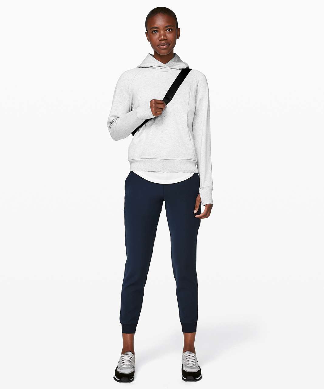 Lululemon Heathered Core Ultra Light Grey Scuba Oversized Half-Zip Hoodie  Gray - $65 (44% Off Retail) - From Reagan