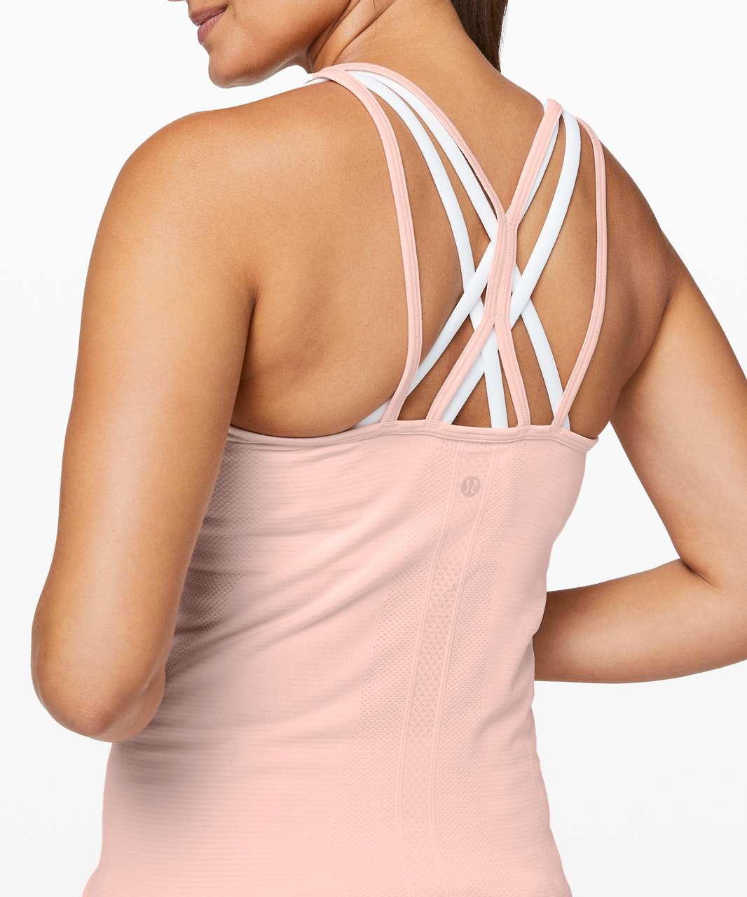 Lululemon strappy seamless yoga shelf tank