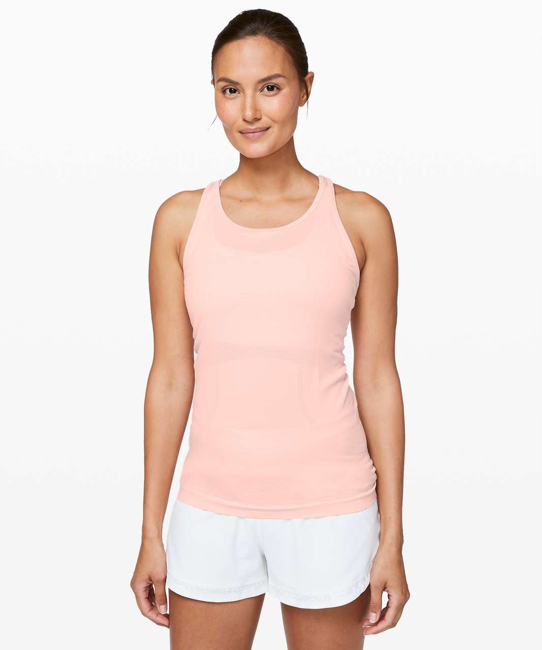 Lululemon Strappy Seamless Yoga Shelf Tank Top | ModeSens