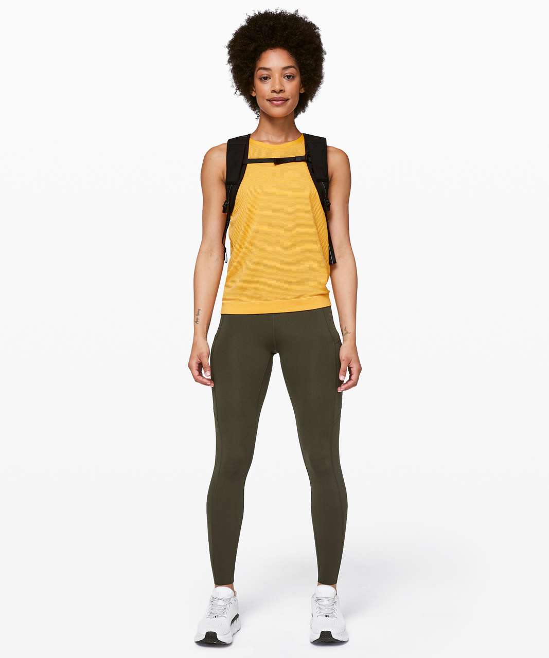 Lululemon Fast and Free Tight 31" *Non-Reflective - Dark Olive