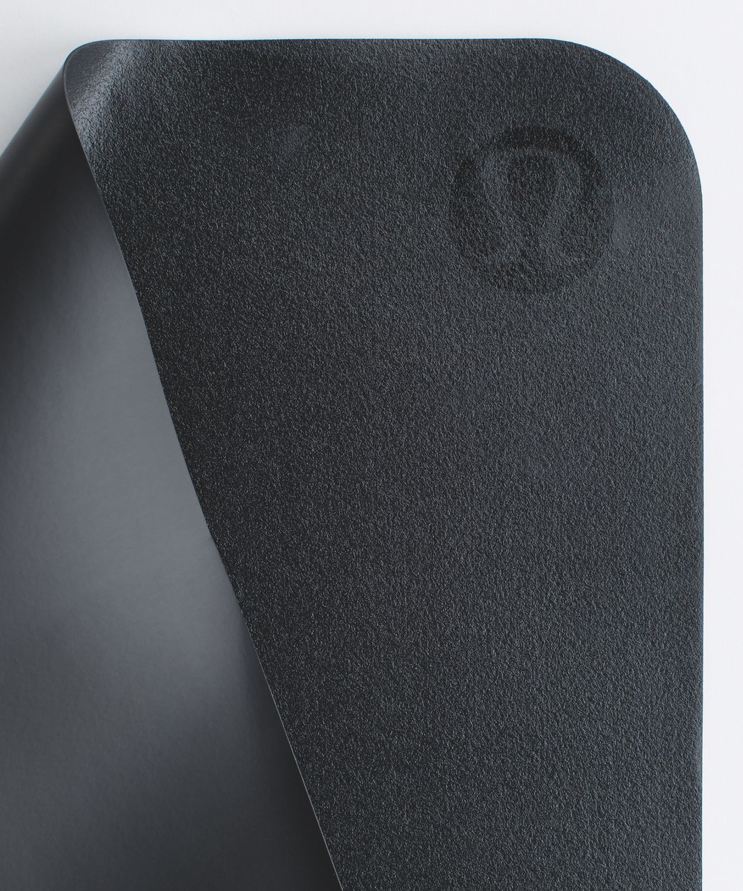 Lululemon The Reversible (Un) Mat *Lightweight Travel - Black / Black