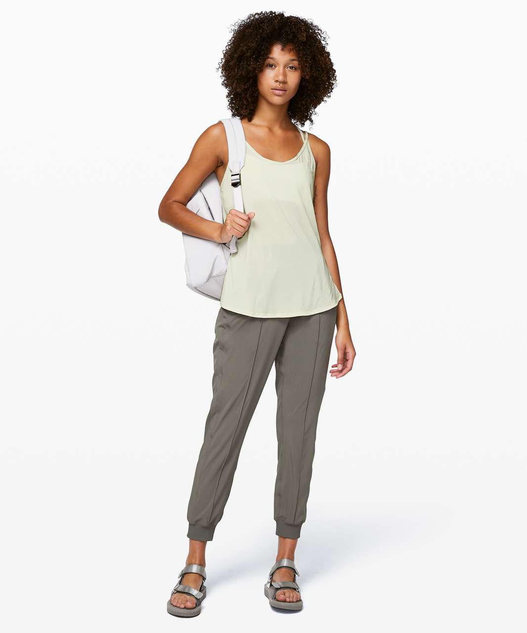 Lululemon City Soul Tank - Light Ivory