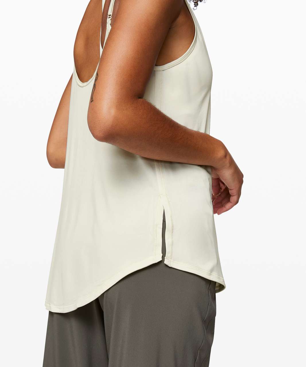 Lululemon City Soul Tank - Light Ivory