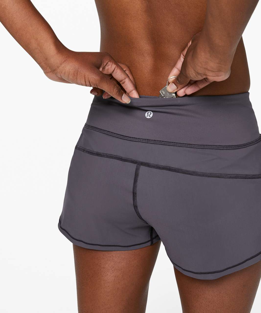 Lululemon Cinch and Stretch Short 2.5" - Moonwalk