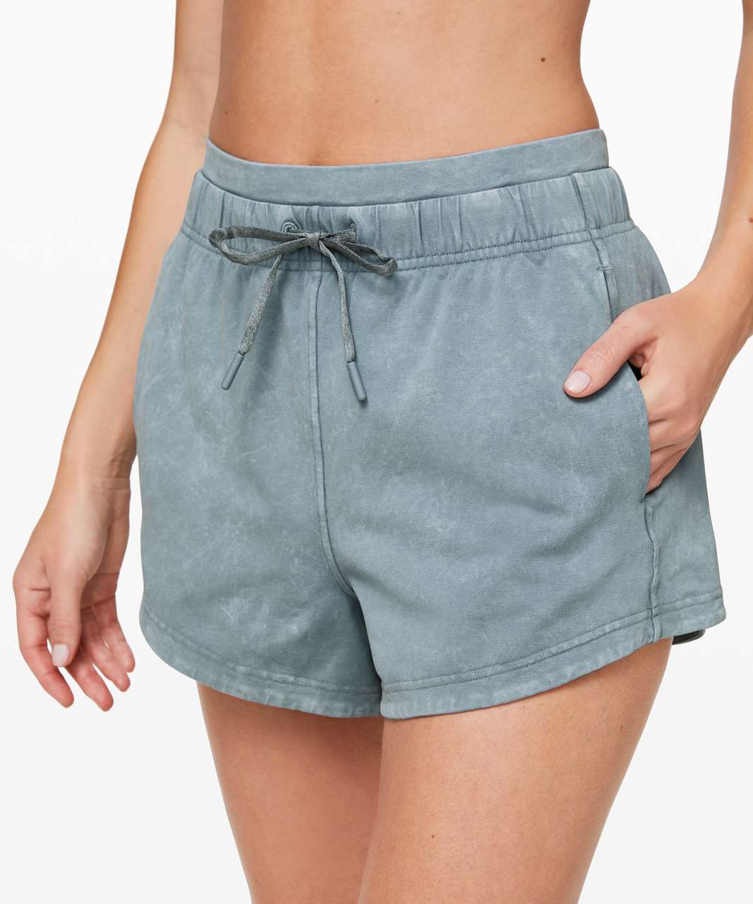 Lululemon Inner Glow Short 3" - Washed Chambray