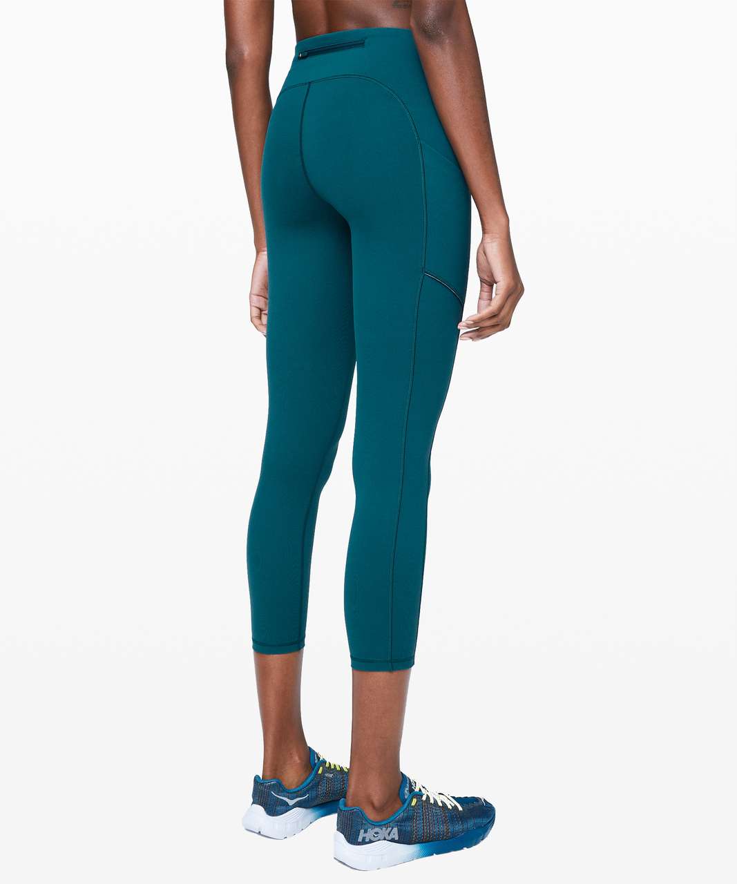 LULULEMON SPEED LIMIT CROP 23 IN BERMUDA TEAL SIZE 8– WEARHOUSE