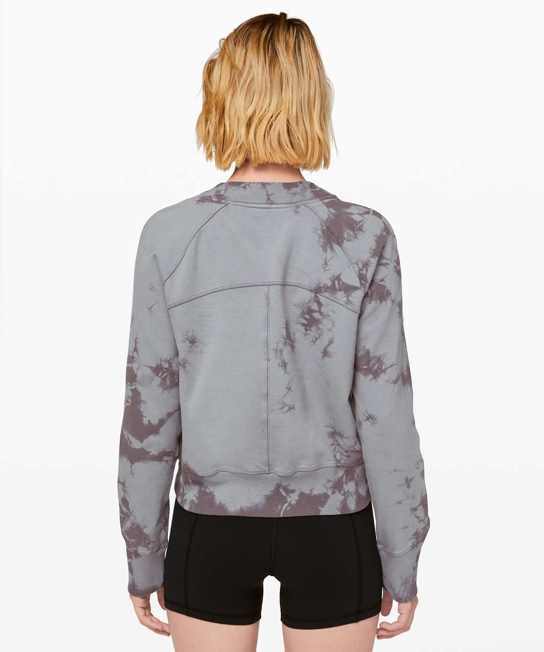 Lululemon Ready to Roll Crew - Shibori Gris Magnum