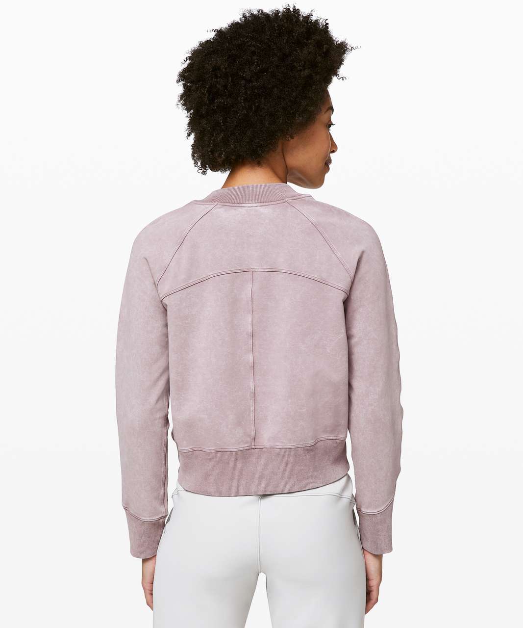 Lululemon Ready to Roll Crew - Washed Vintage Mauve