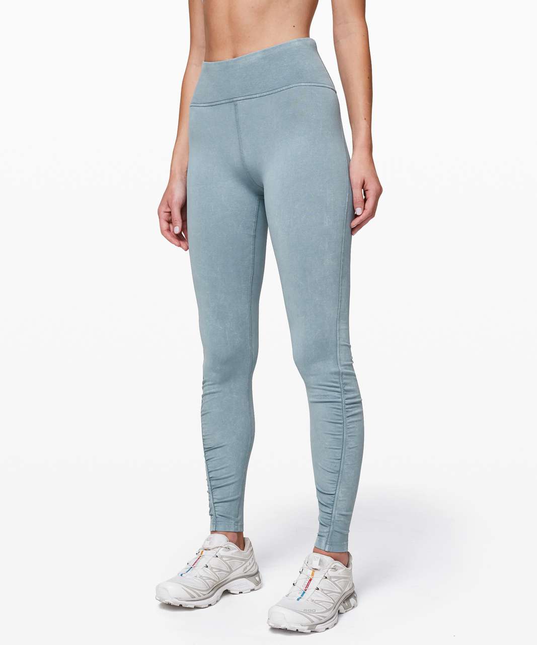 Lululemon Inner Glow Tight 28" - Washed Chambray