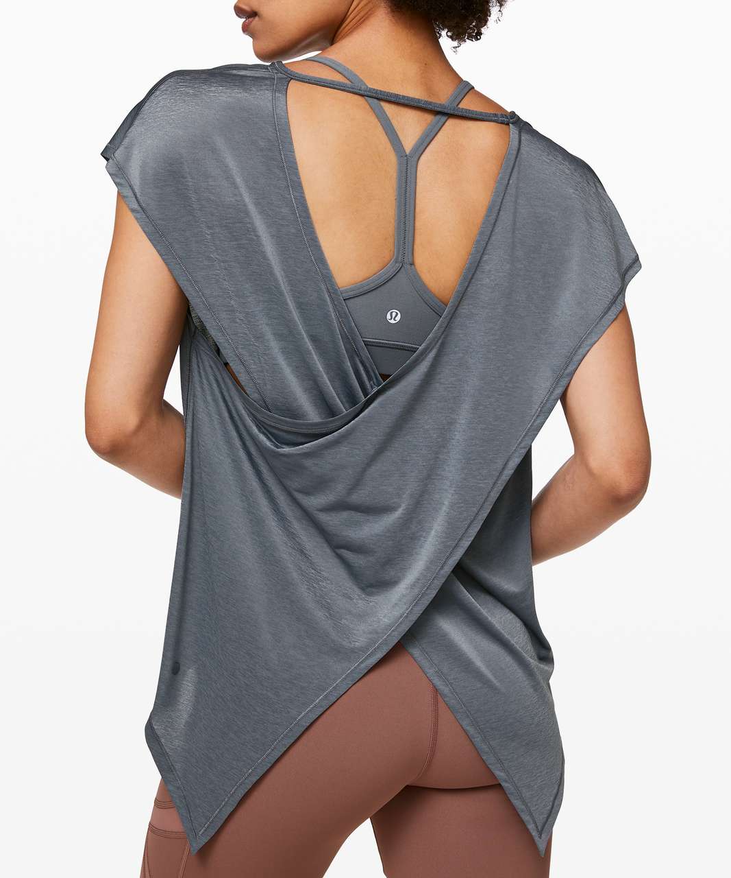 Lululemon Playful Practice Short Sleeve - Solar Grey