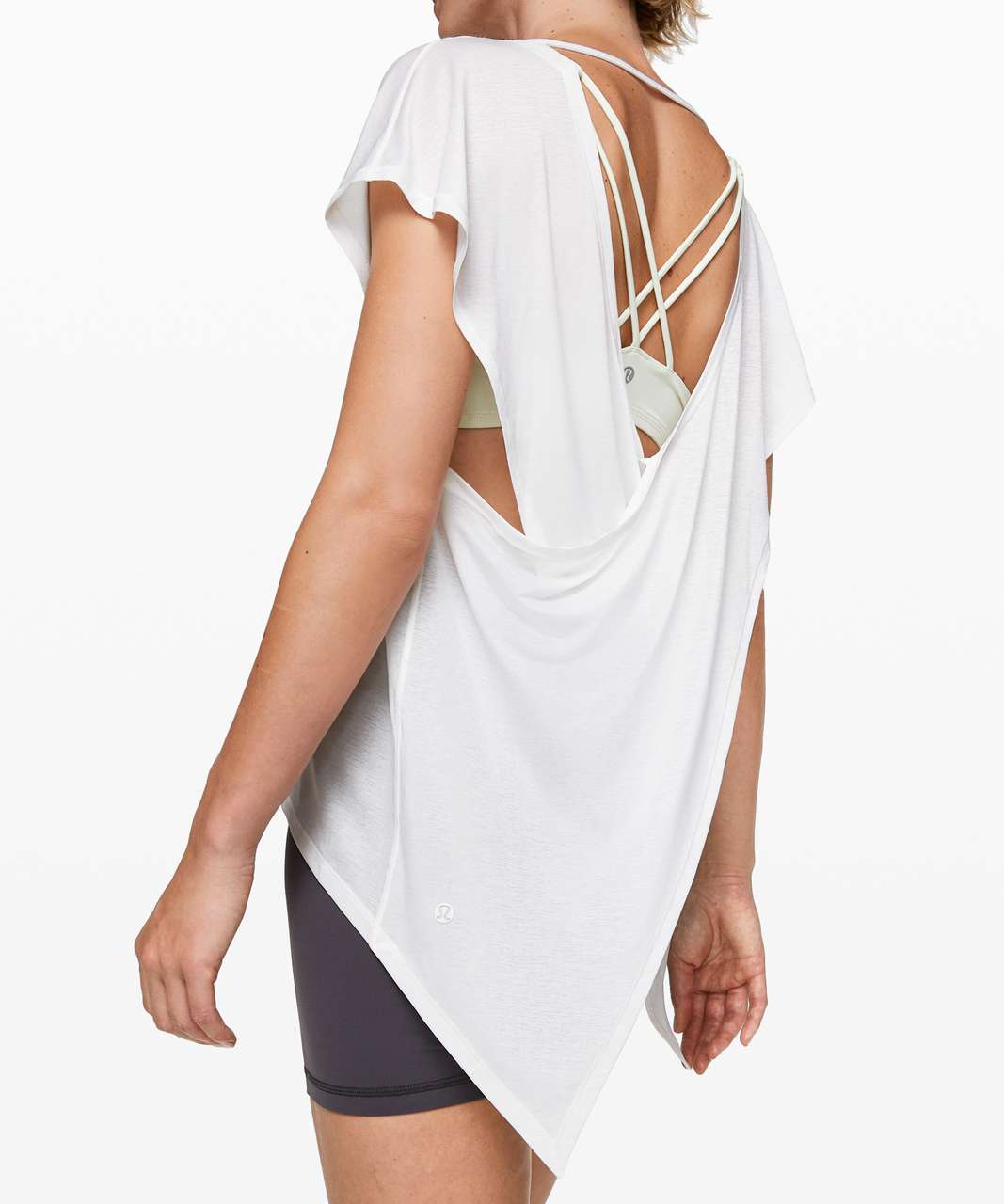 Lululemon Playful Practice Short Sleeve - White