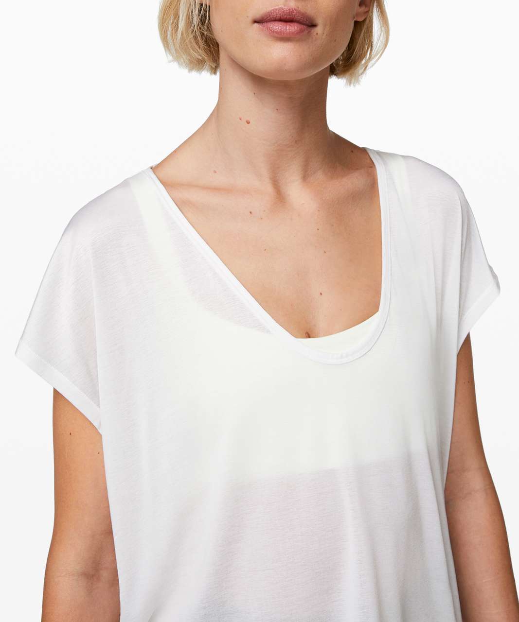 Lululemon Playful Practice Short Sleeve - White