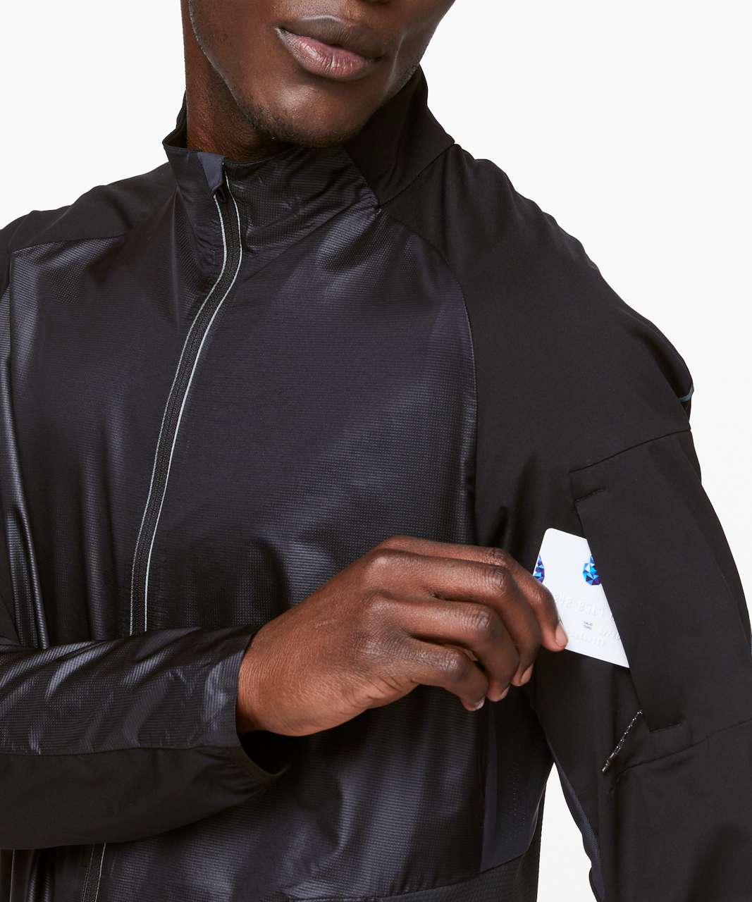 Lululemon Fast and Free Jacket - Black / Obsidian