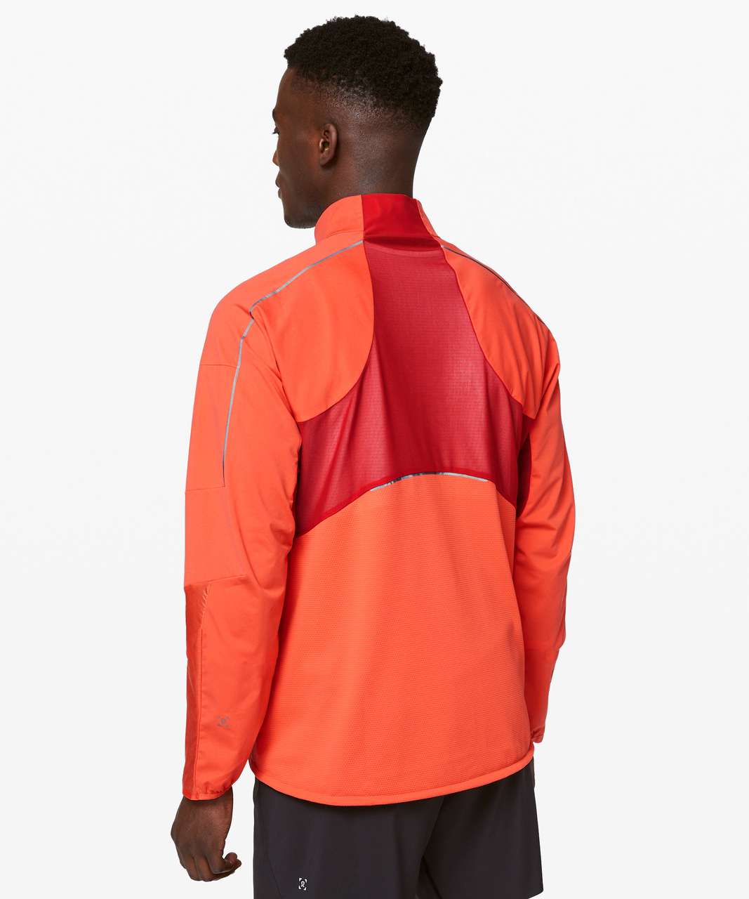 Lululemon Fast and Free Jacket - Red Orange / Cayenne