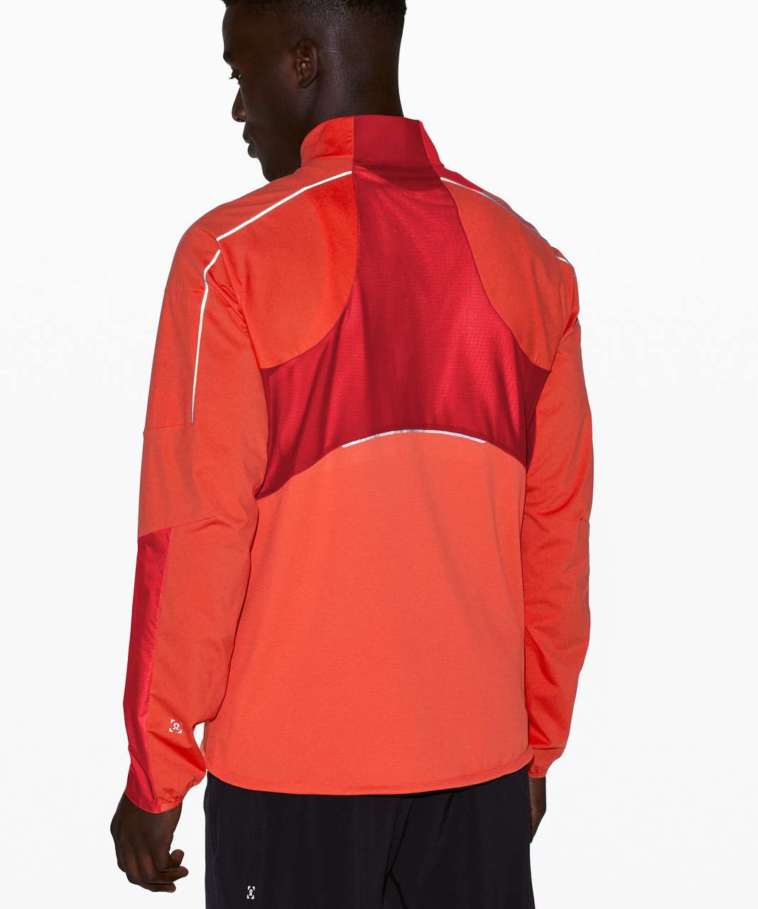 Lululemon Fast and Free Jacket - Red Orange / Cayenne