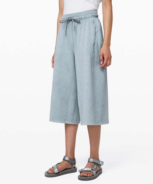 Lululemon Inner Glow Culotte - Washed Half Moon - lulu fanatics