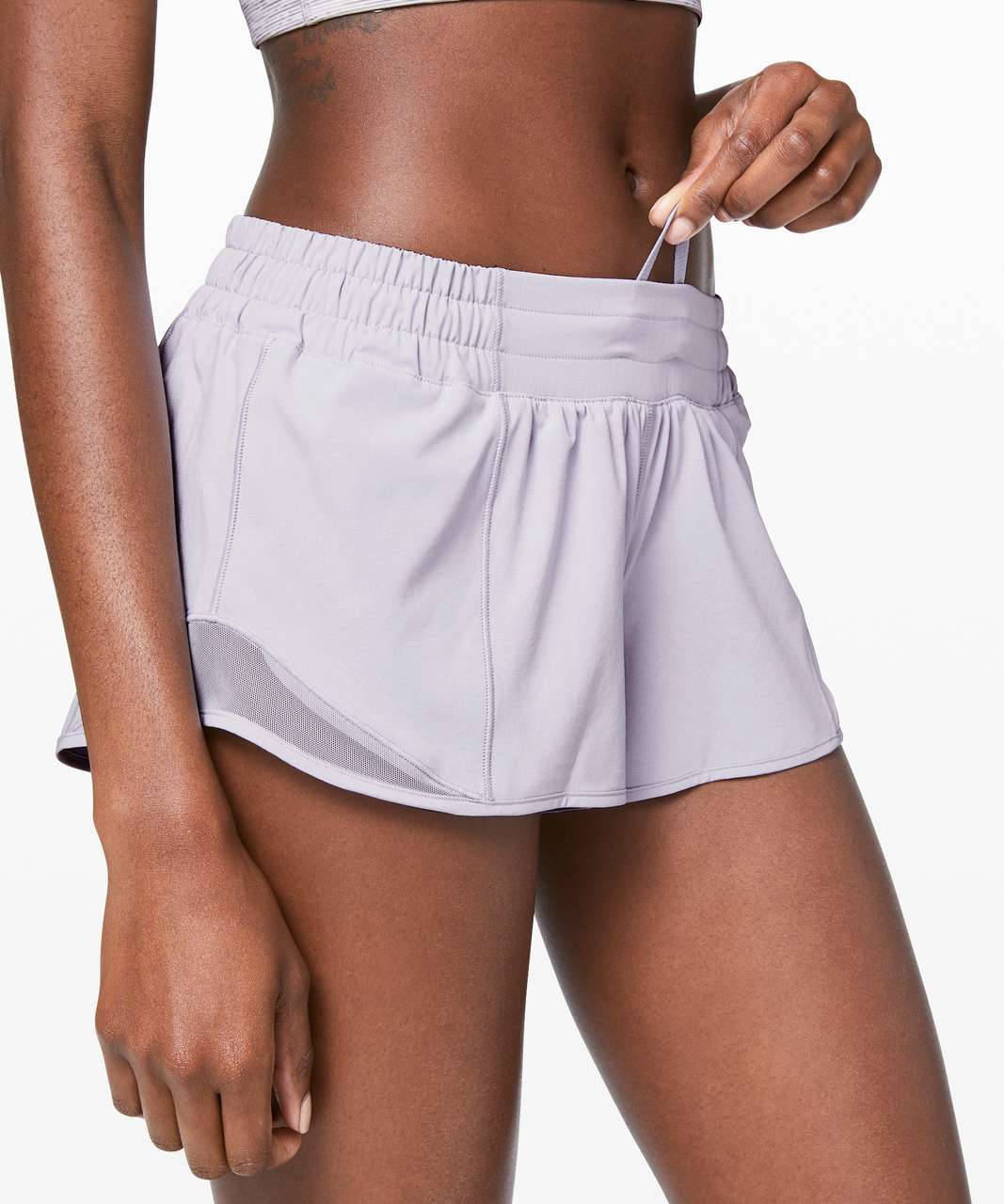 Lululemon Hotty Hot Short II *2.5" - Silver Lilac