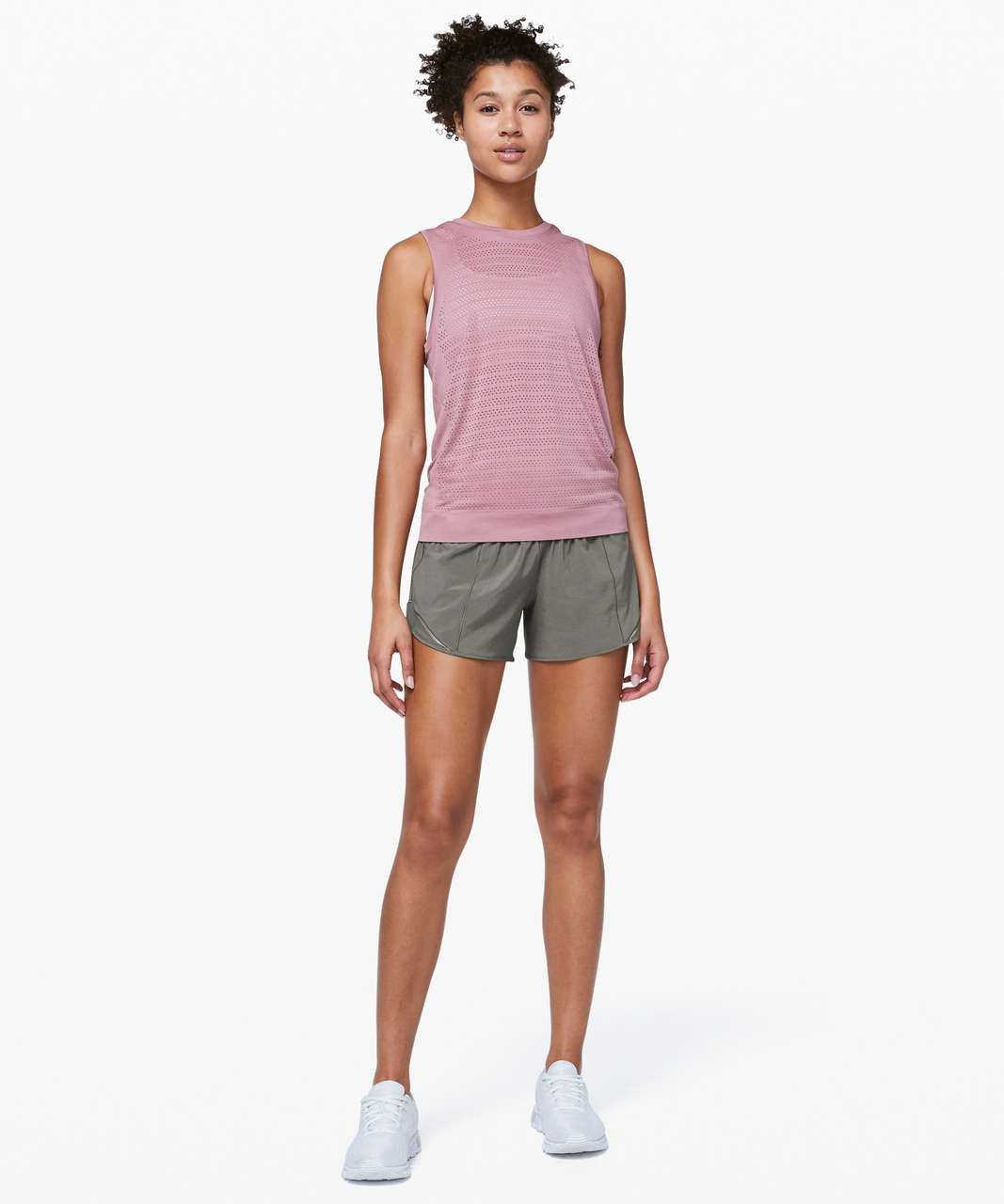 Lululemon Hotty Hot Short II *Long 4" - Grey Sage